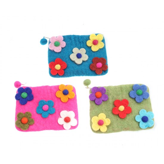 Felt Secret Garden Purse