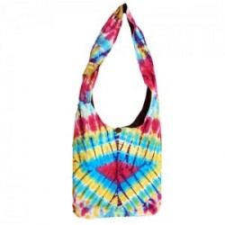 Tie die cotton bag in Nepal