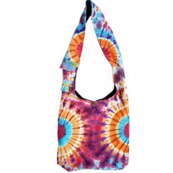 Cotton Tie dye bag 
