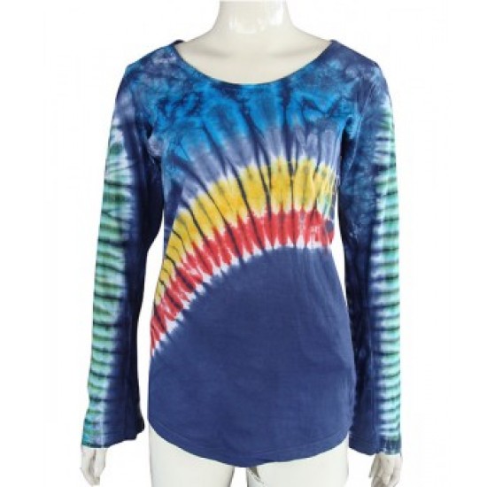 Tie die Full sleeve T- Shirt