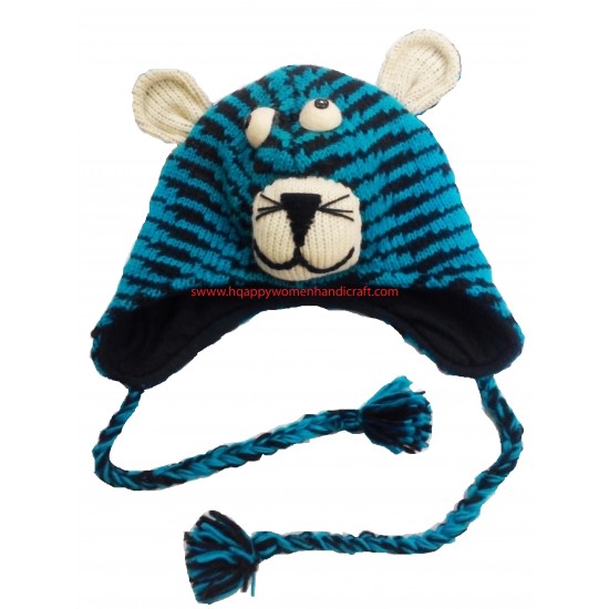 Animal Woolen Hat 5
