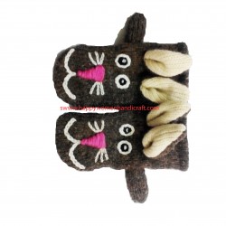 unisex  woolen mitten 5