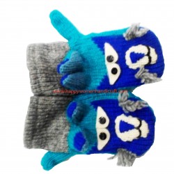 unisex  woolen mitten 8