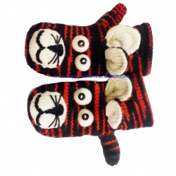 unisex  woolen mitten 10