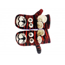unisex  woolen mitten 10